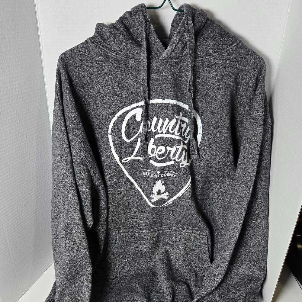 Country Liberty Grey Hoodie